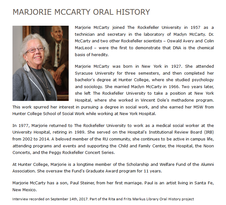 Marjorie Mccarty