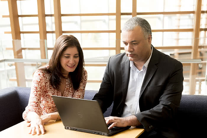 Mayte Suarez-Farinas and Joel Correa da Rosa 