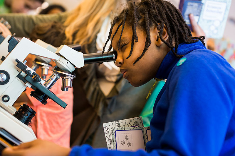 Microscopes were everywhere, providing kids with an opportunity to observe many different types of biological phenomena using the same professional tools as working scientists.