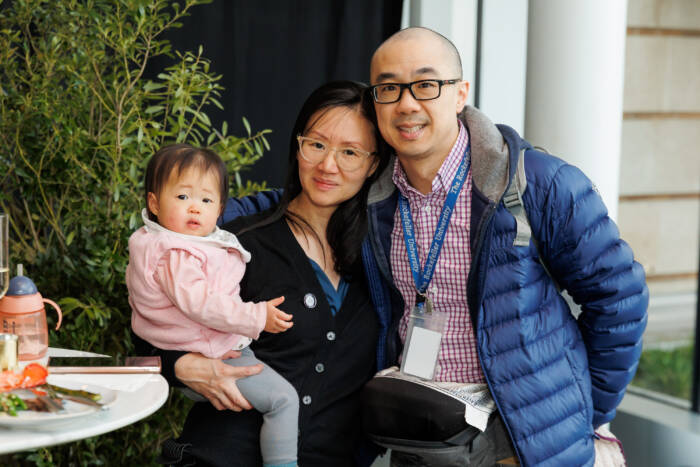 Joyce Ng and family at the 2024 Anniversary Retirement Event