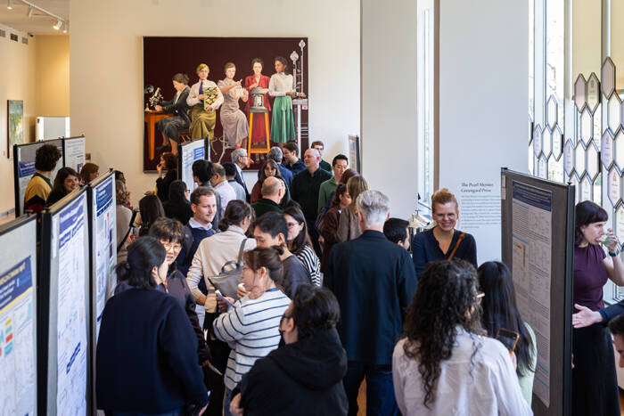 With more than half of Rockefeller's labs participating, the fourth annual SNF Symposium was a vibrant event showcasing the significant progress the institute has made since its 2023 launch.