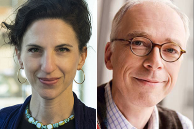 portraits of Vanessa Ruta and Thomas Thuschl