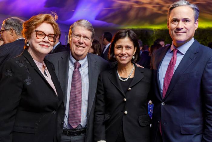 Judy Carson, Russ Carson, Jenny Matthews, and Jim Matthews