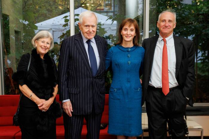 Lauren Huyett, Stan Shuman, Jessica Hopfield, and Bill Huyett