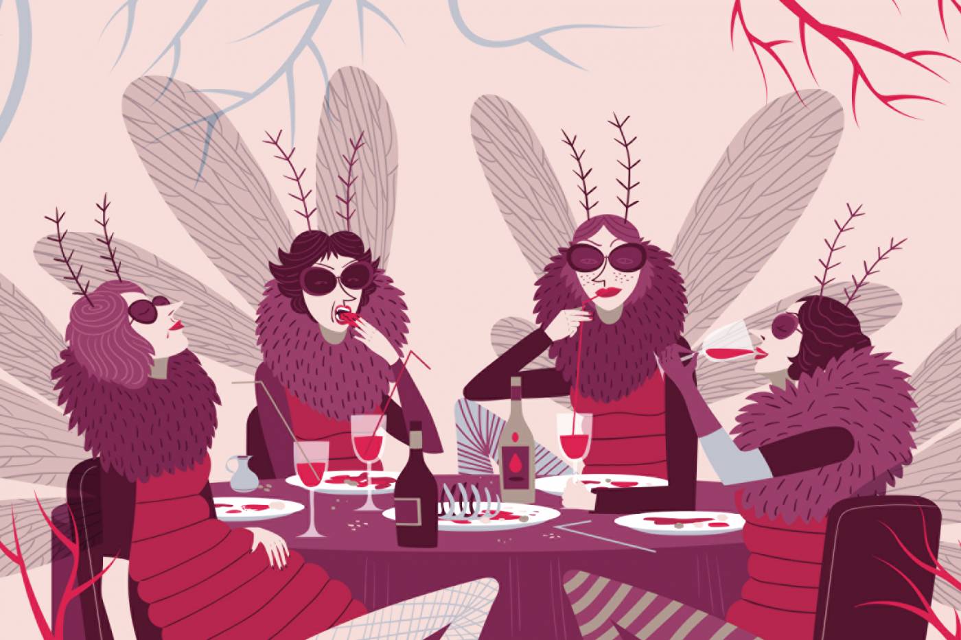 Mosquitos illustration
