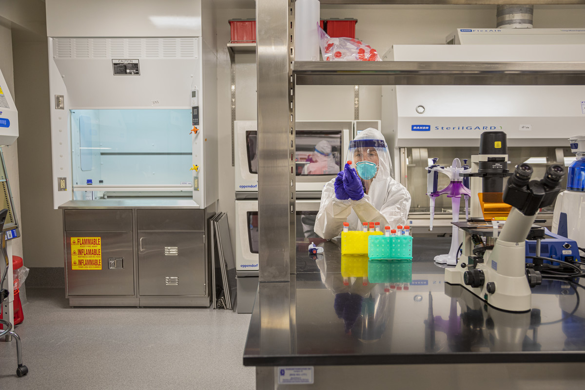 Biosafety Level 3 (BSL3) laboratory