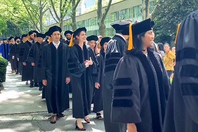 Convocation procession 2022