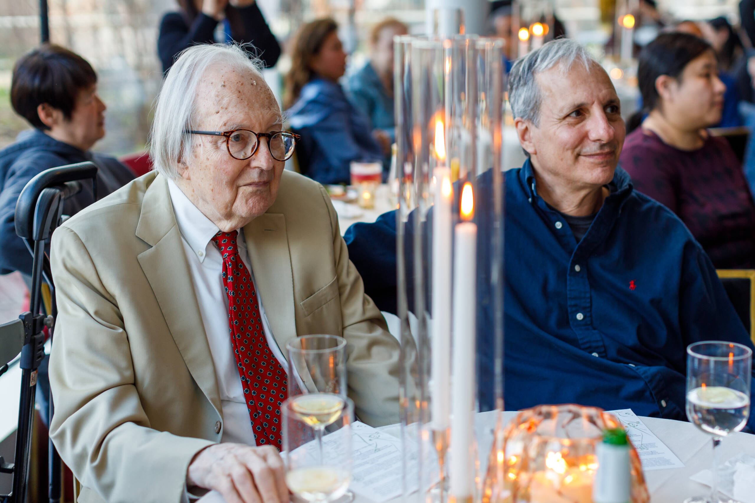 James E. Darnell Jr., Robert B. Darnell at the 2024 Anniversary Retirement Event