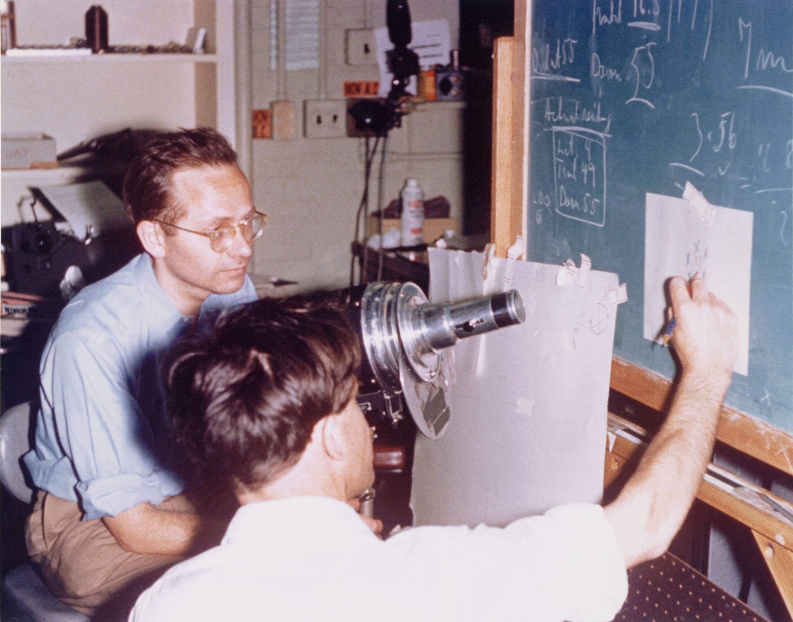 Torsten Wiesel and David Hubel