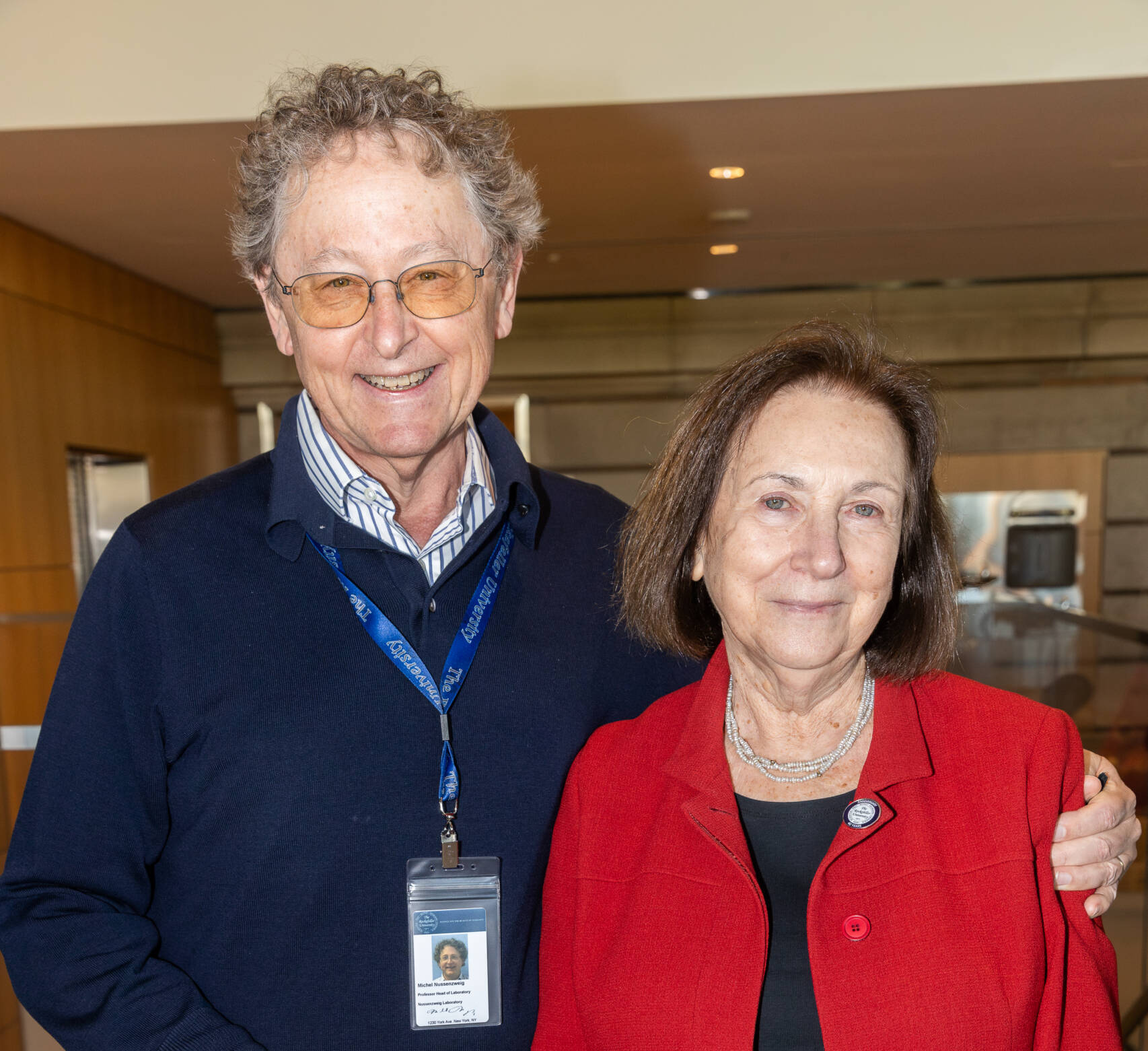 Michel Nussenzweig and Svetlana Mojsov