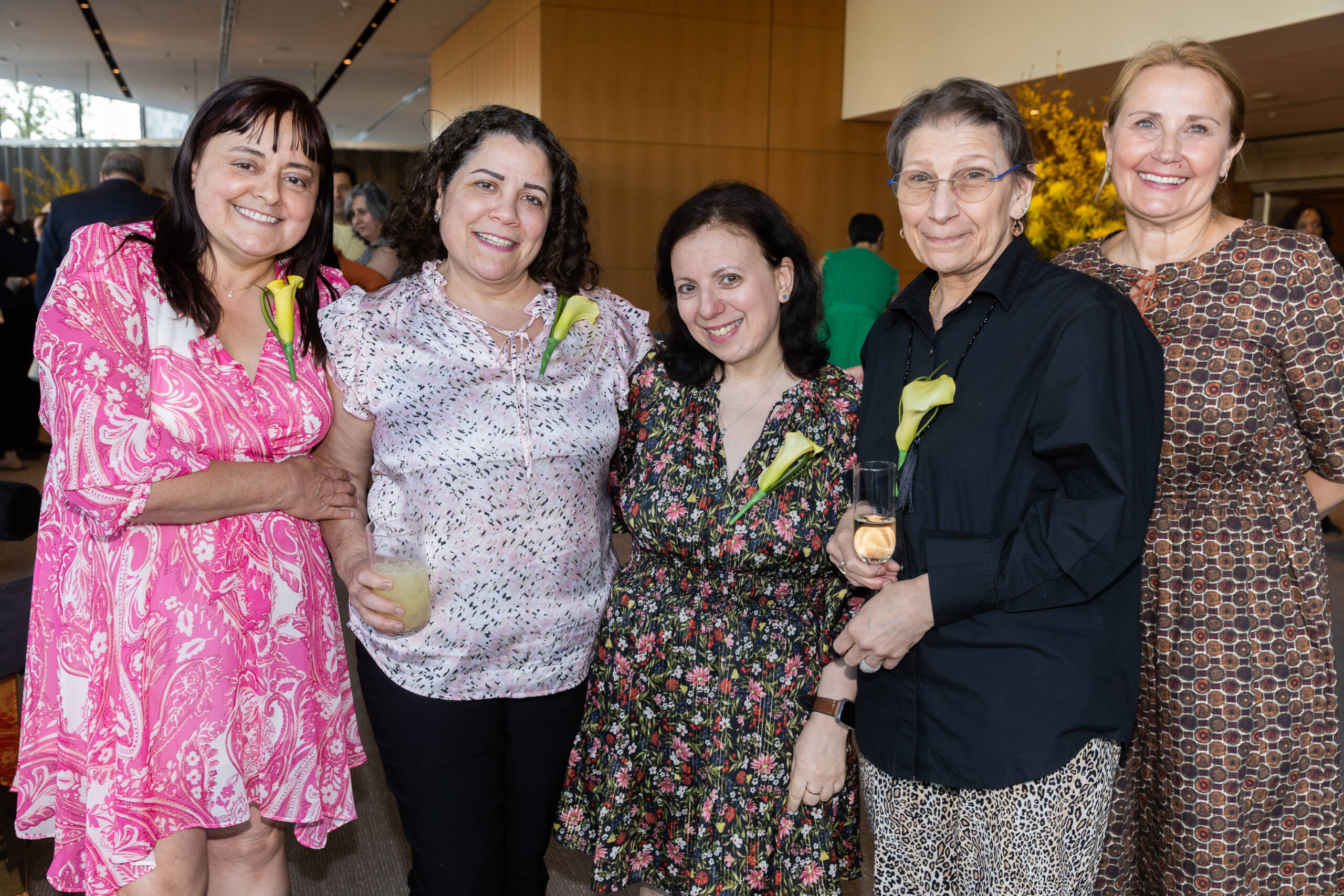 Patricia Medina, Carmen Germosen , Roselaine Gavidia, Lidia Struk , and Zofia Rozmus