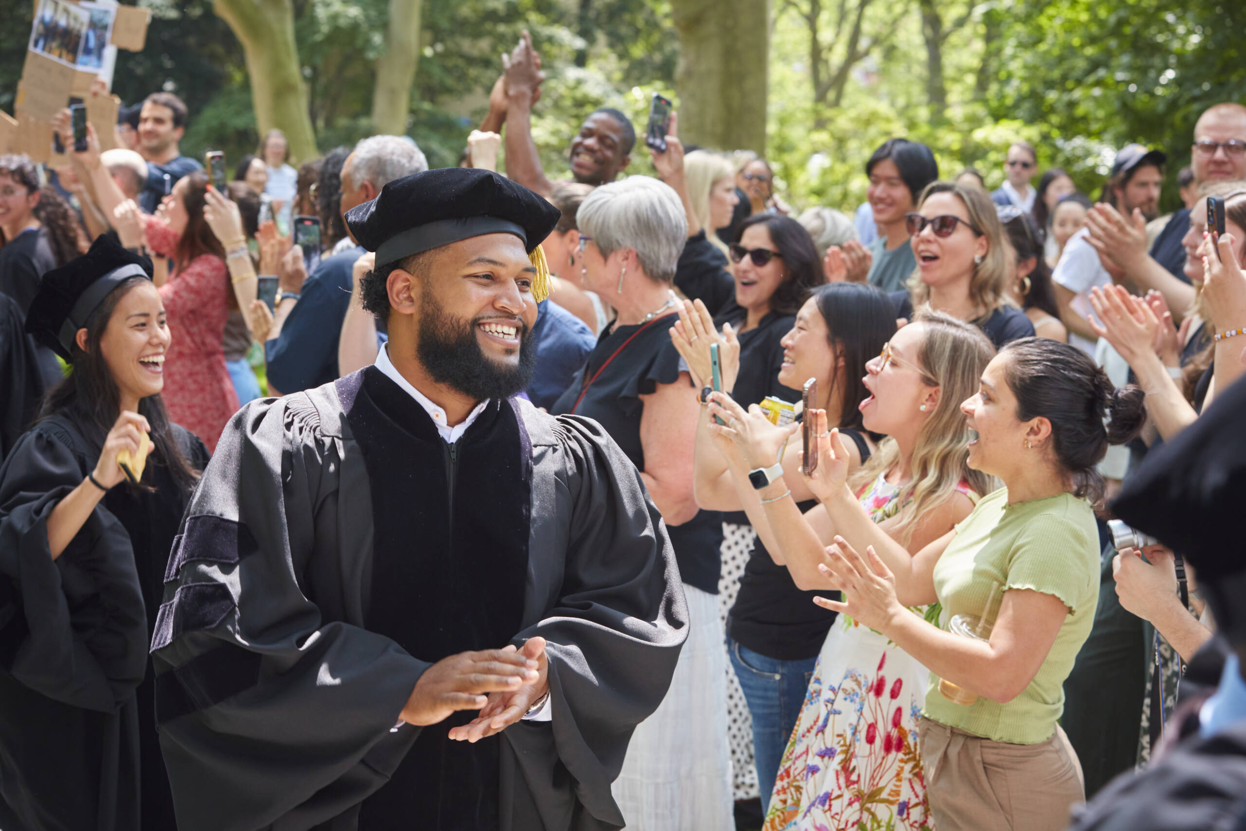 2025 Convocation Gowning and Academic Procession