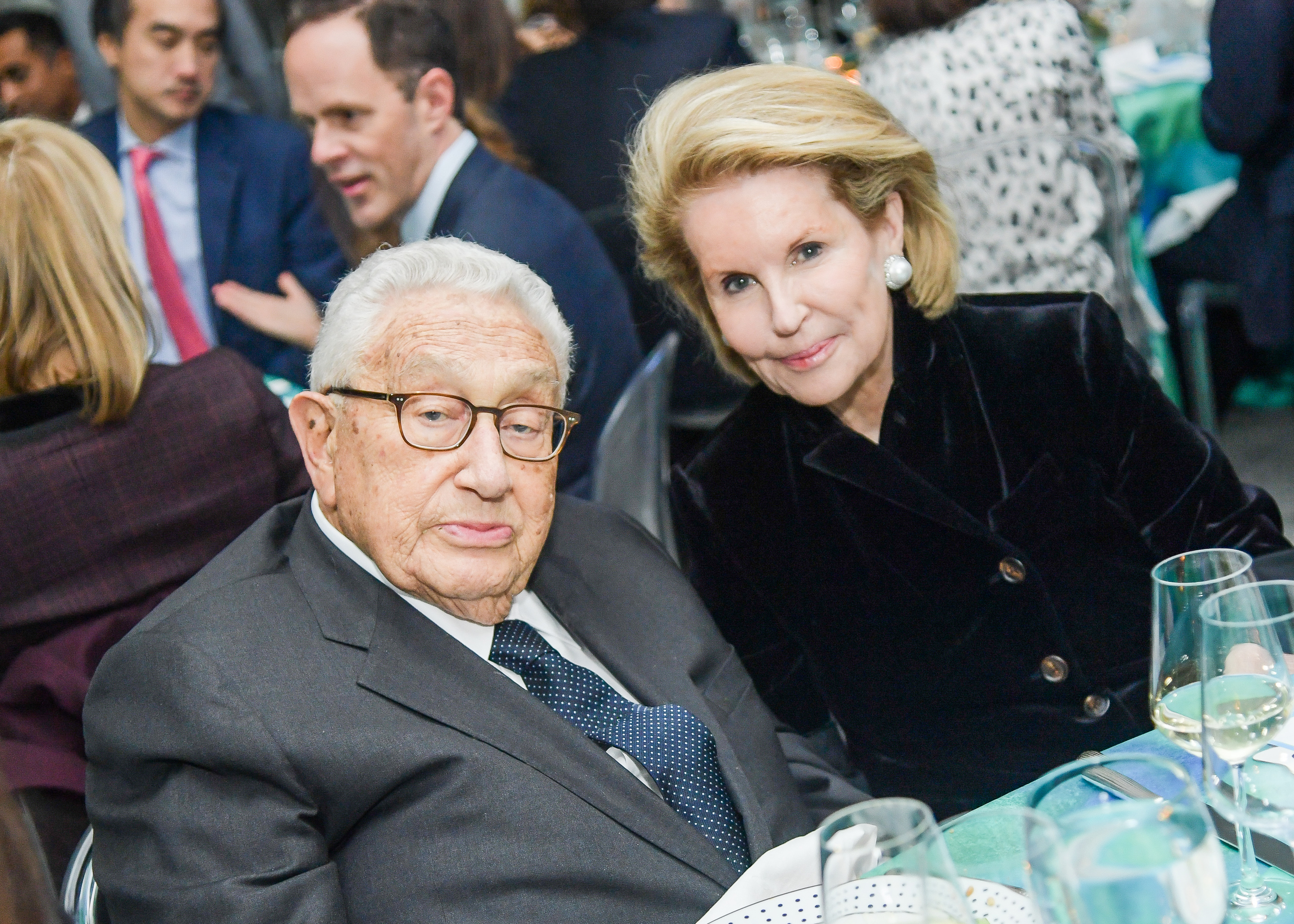 10. Henry Kissinger and Sydney Shuman