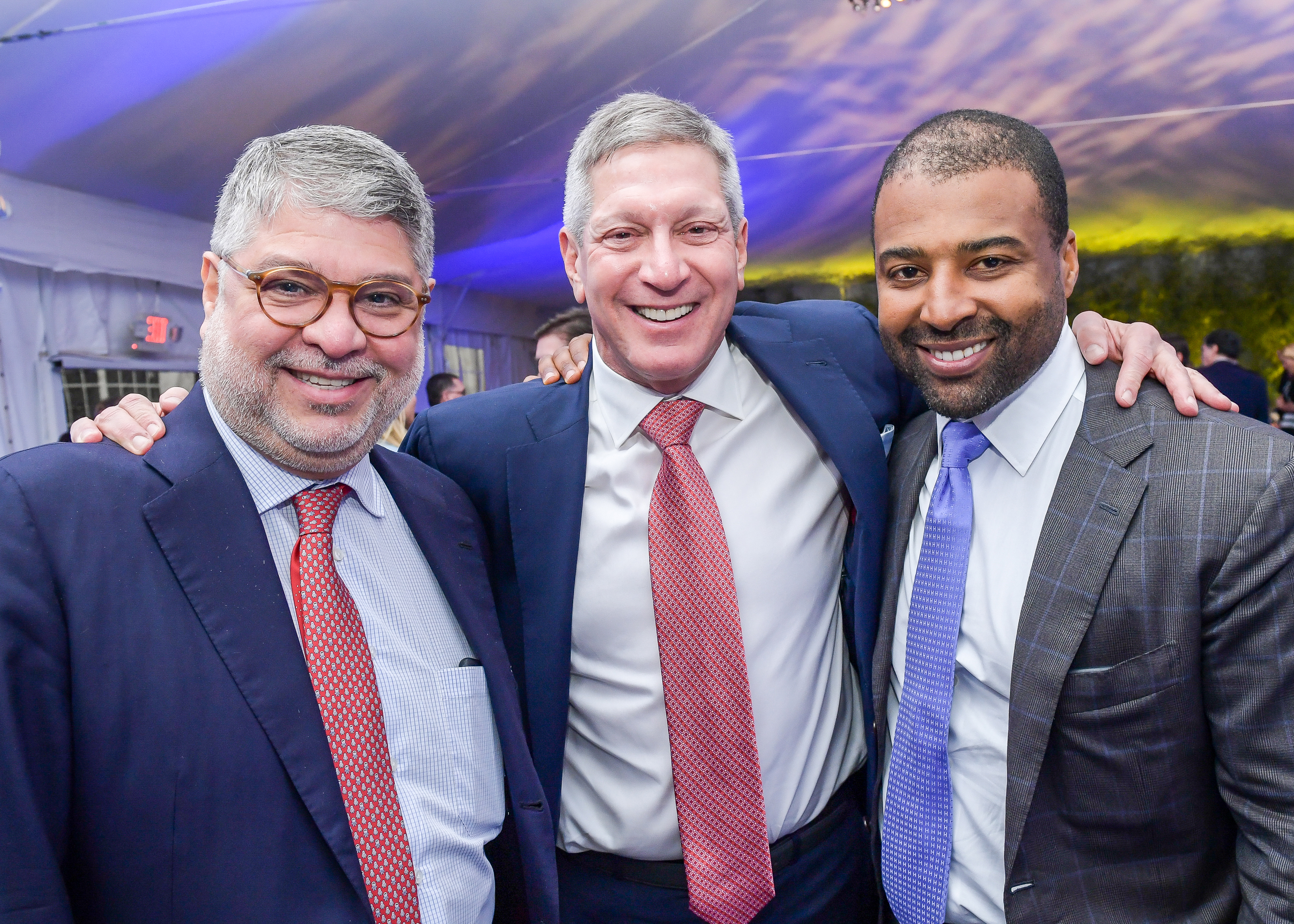 Pablo Legorreta, Michael Price, and Frank Baker