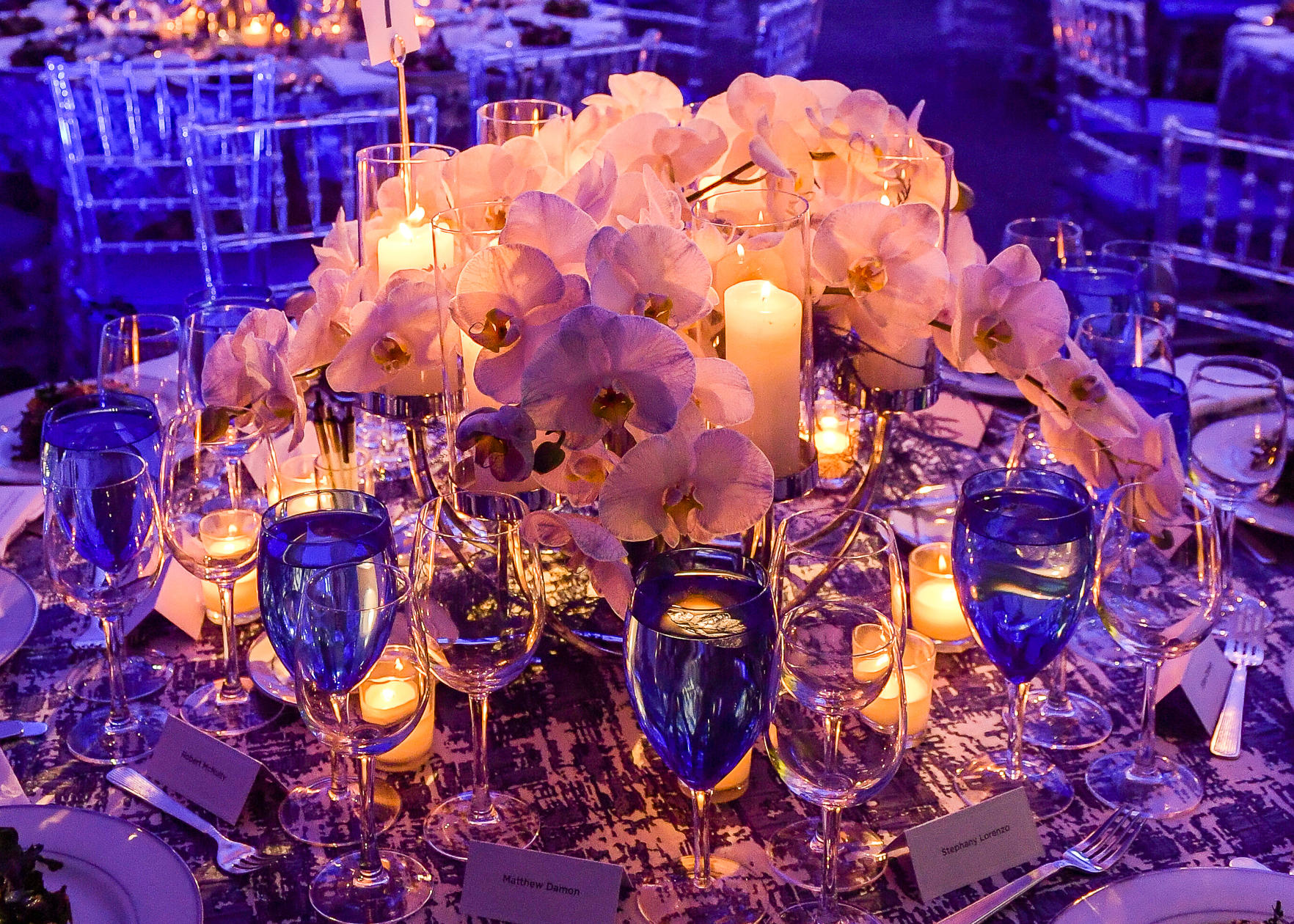 Table décor and flowers