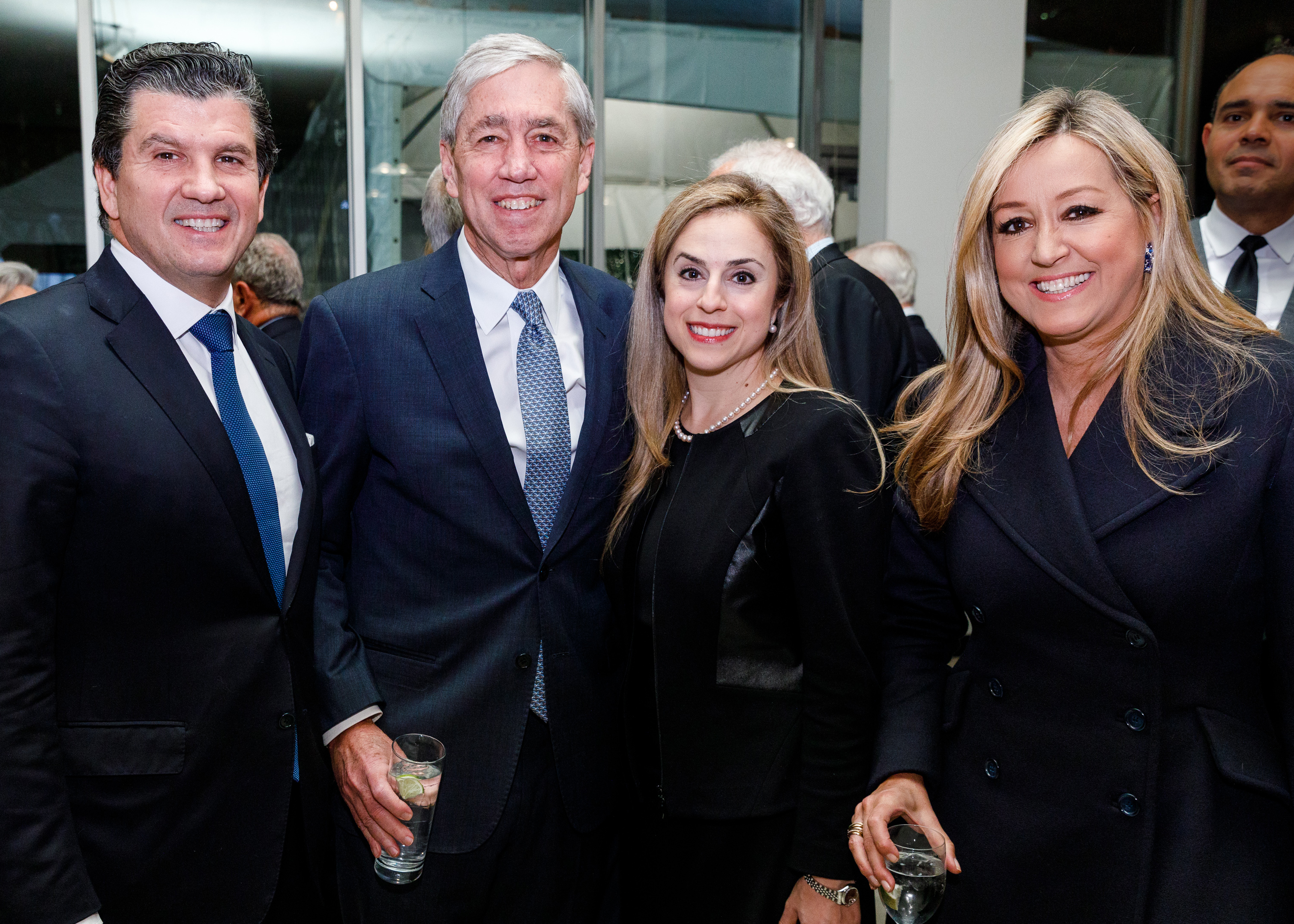Bill Ford, Rick Lifton, Michelle Dipp, and Marigay McKee