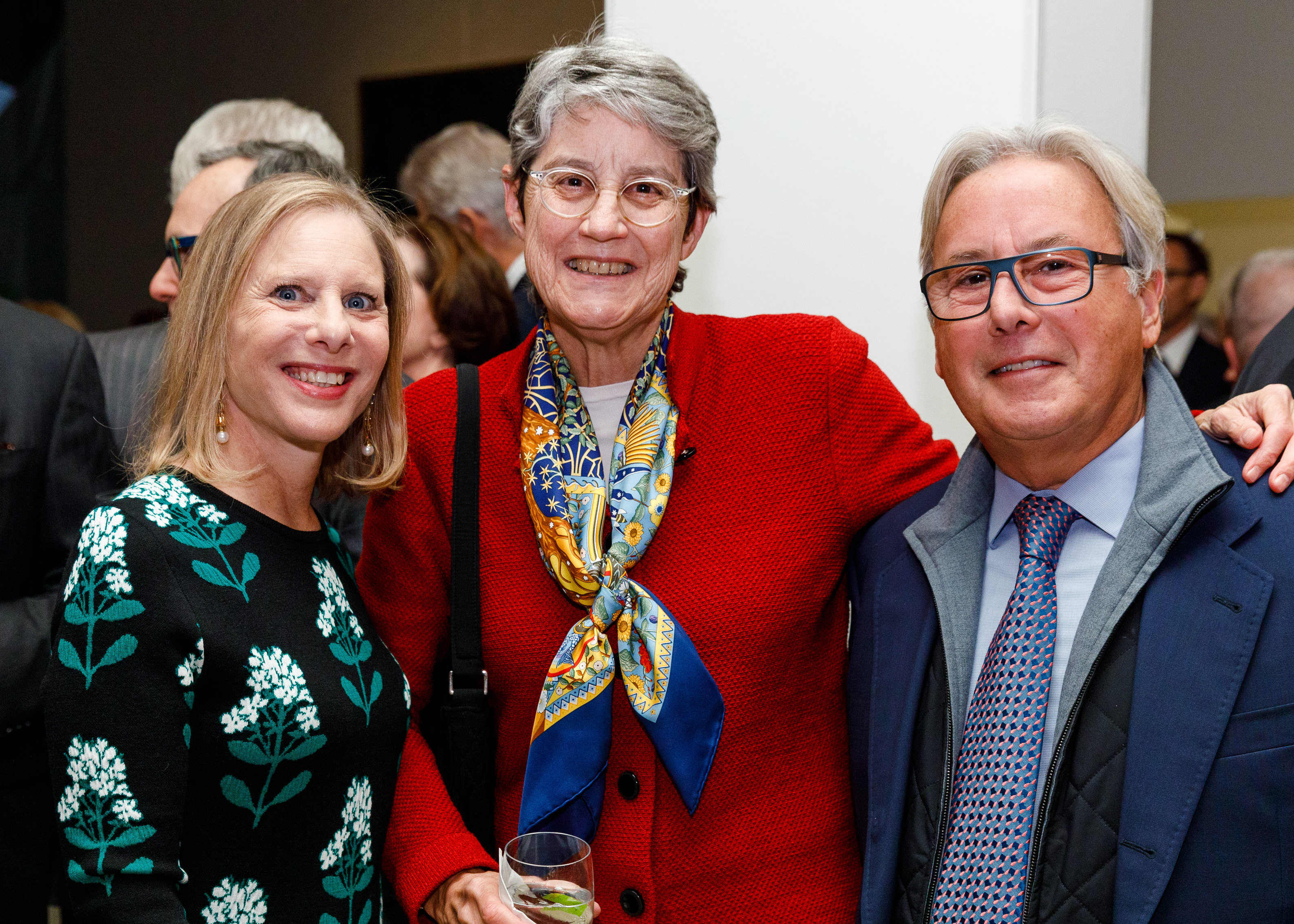 Melanie Shorin, Gail Caulkins, and Greg Feldman