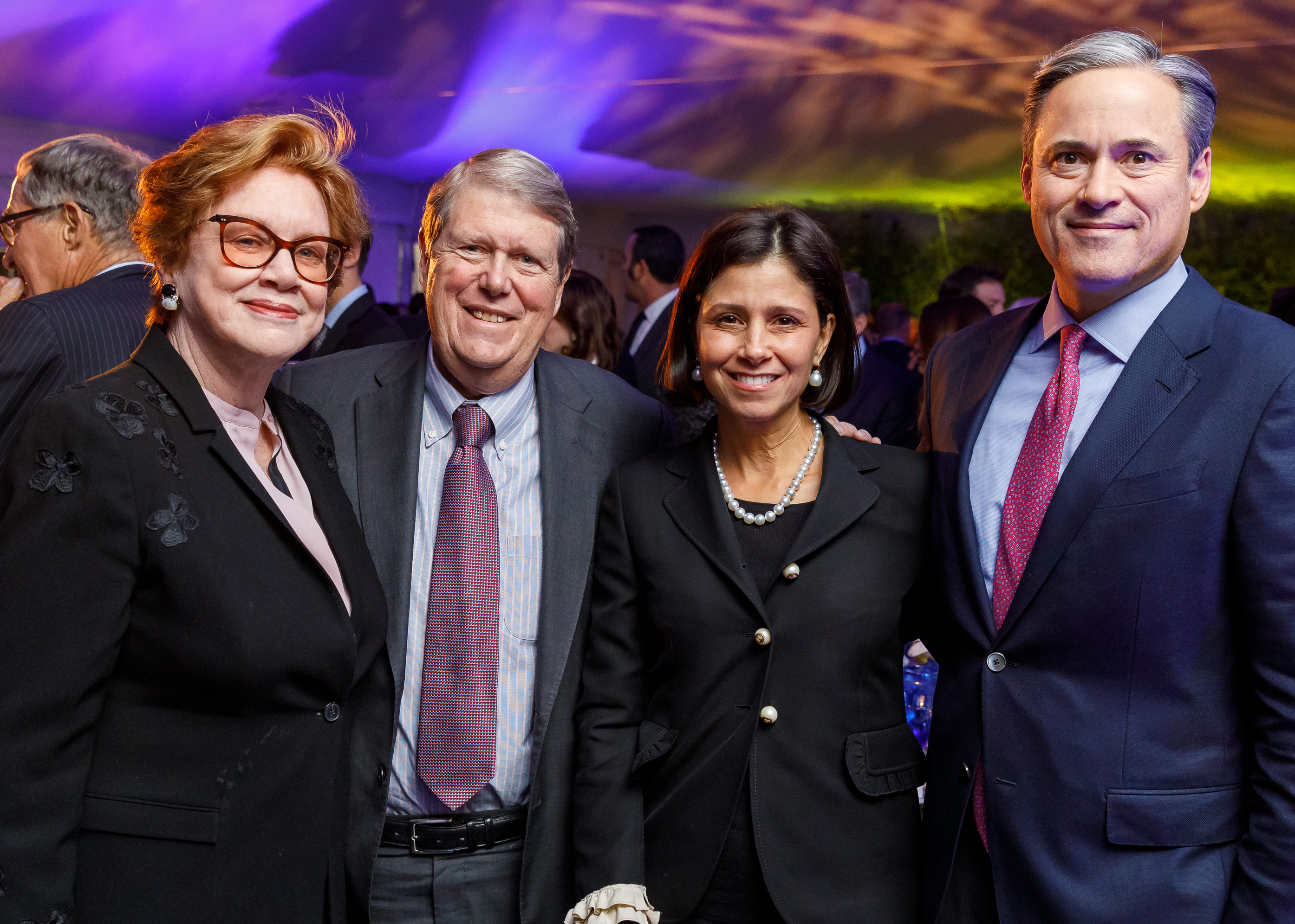 Judy Carson, Russ Carson, Jenny Matthews, and Jim Matthews
