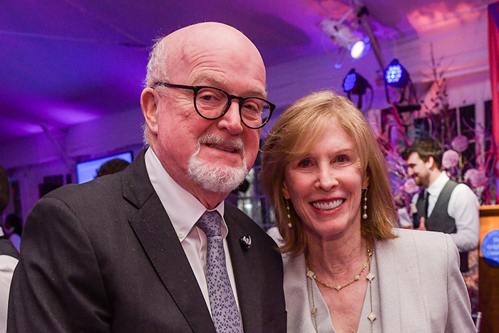 Bill Speck and Evelyn Lipper
