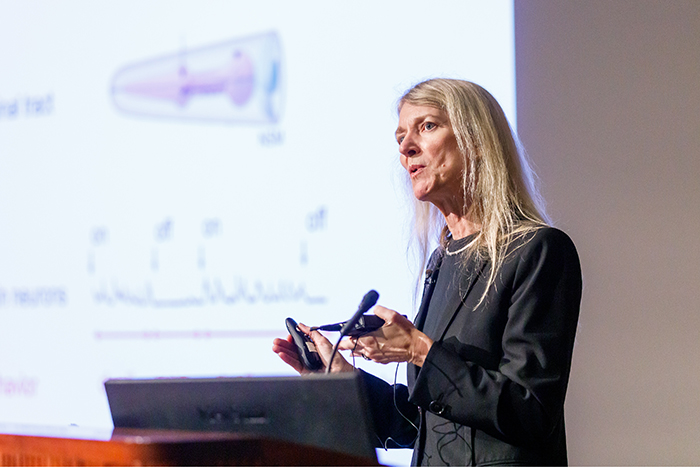 Cori Bargmann lectured on The Ever-Developing Brain